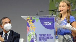Greta Thunberg al Youh4climate di Milano: