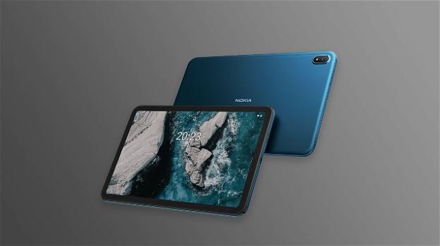 Nokia T20: ufficiale il tablet low cost con audio stereo OZO e connettività mobile