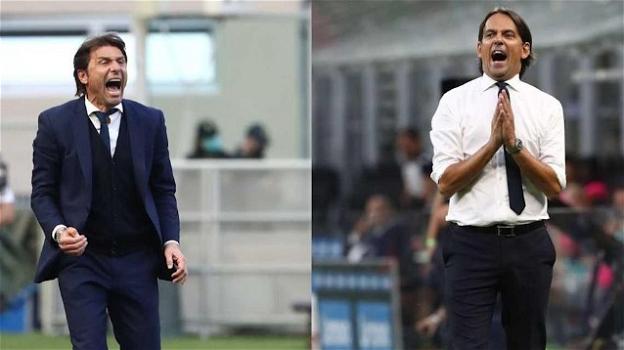 Inter, Antonio Conte e Simone Inzaghi, due allenatori a confronto