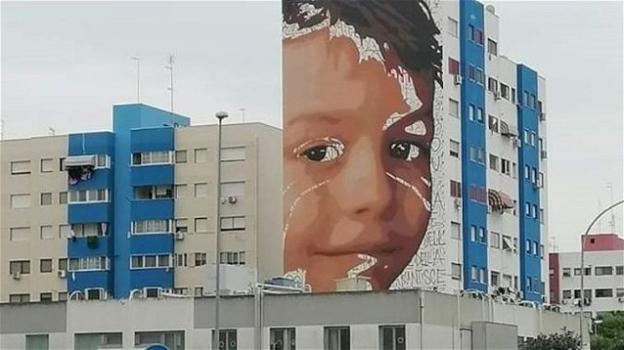 Taranto, un murales per le vittime di tumore