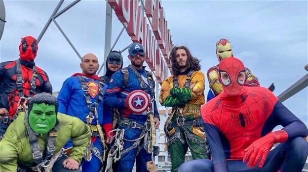 Gli Avengers in visita ai pazienti dell’Ospedale Pediatrico di Bari