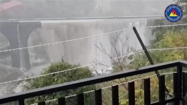 Maltempo nel Catanese: fortemente danneggiato il ponte San Giuliano