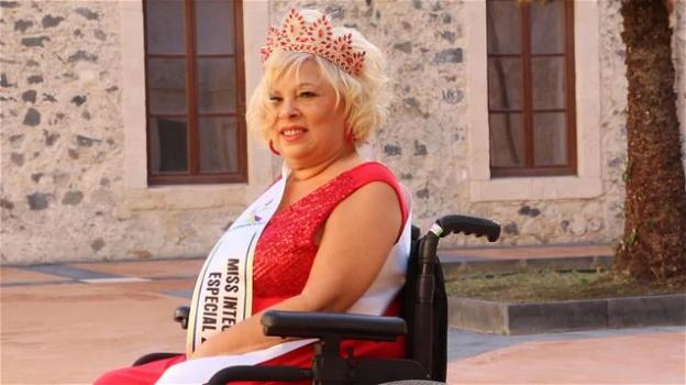 La vittoria di Giusy Scirè: disabile in carrozzina, è Miss Integrazione