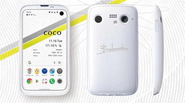 Balmuda Phone: ufficiale lo smartphone compatto con 5G e look vintage