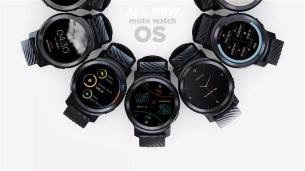 Moto Watch 100: ufficiale lo smartwatch Motorola iper autonomo