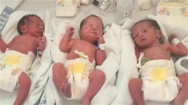 Avellino, eccezionale parto trigemellare nella Clinica Malzoni: nati 3 gemelli nutriti dalla stessa placenta