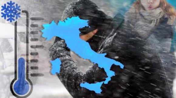 Meteo: abbassamento delle temperature su tutta Italia, con neve al Nord e alluvioni al Centro-Sud