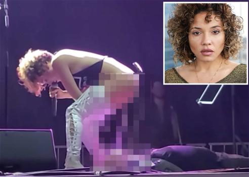 USA, shock durante un concerto: la cantante urina in faccia ad un fan