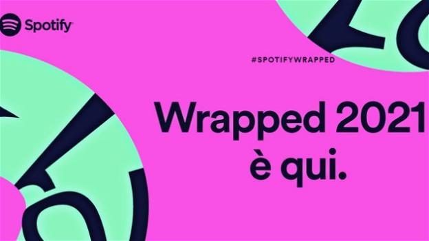 Spotify pubblica Wrapped 2021: scopri le tue abitudini di ascolto e gioca con esse