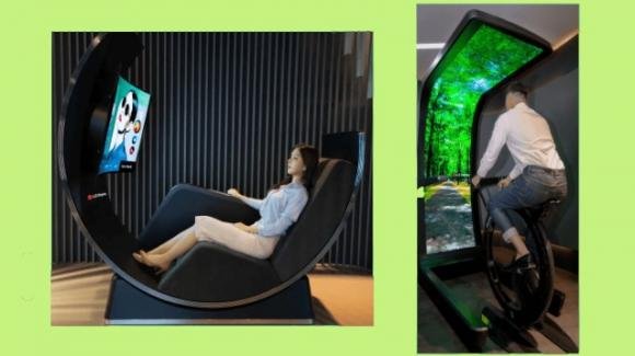 CES 2022: LG anticipa i concept LG Chair e LG Virtual Ride