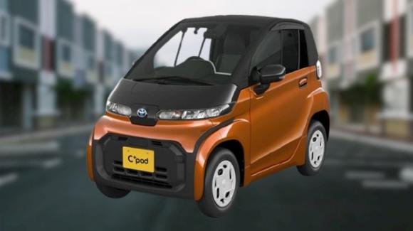 C+pod: ufficiale l’auto elettrica ultra-compatta di Toyota