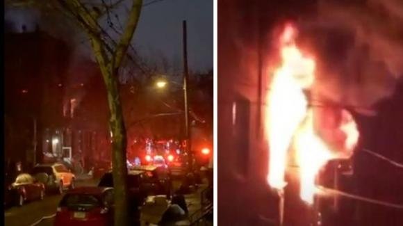USA: incendio distrugge una townhouse a Philadelphia e provoca 13 morti, tra cui 7 bambini