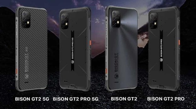 Bison GT 2 e GT 2 Pro: ufficiale la nuova serie di smartphone corazzati di Umidigi