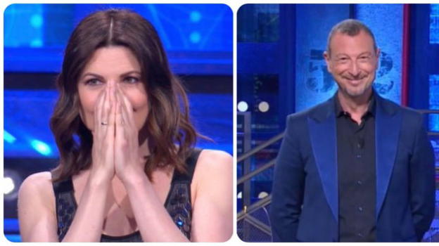 Affari Tuoi, Amadeus e Giovanna Civitillo insieme nella conduzione