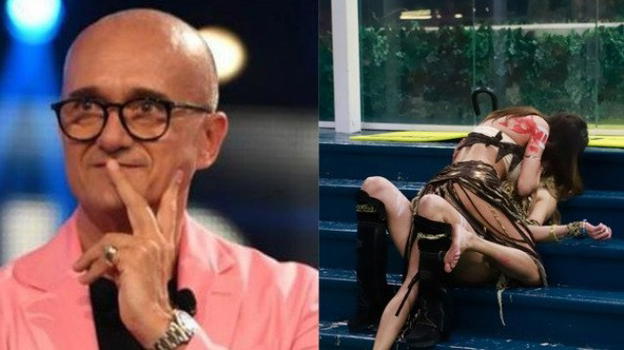 GF Vip, Delia Duran e Soleil Sorgè attaccate per il bacio. Signorini: "Non perdete la logica del buonsenso"