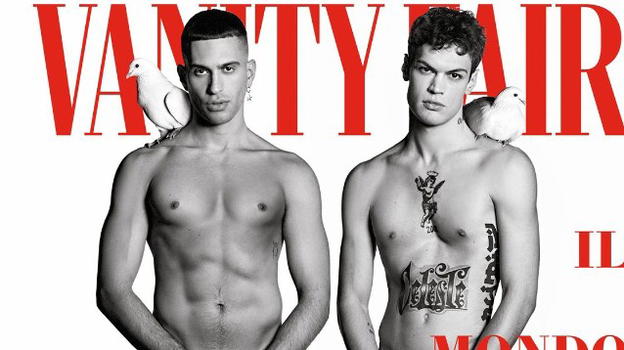 Mahmood e Blanco nudi per Vanity Fair Italia