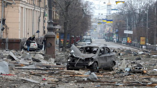 Guerra in Ucraina: russi accusati di aver usato la bomba a vuoto
