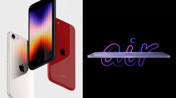 Peek Performance: Apple presente l’iPhone SE 2022 5G e l’iPad Air 5a gen