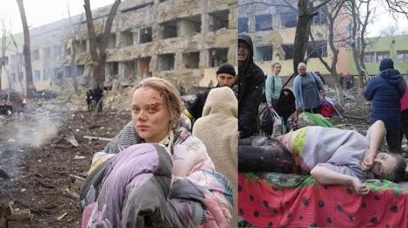 L’ultima atrocità della Russia: bombardato ospedale pediatrico ucraino, decine di bambini sotto le macerie