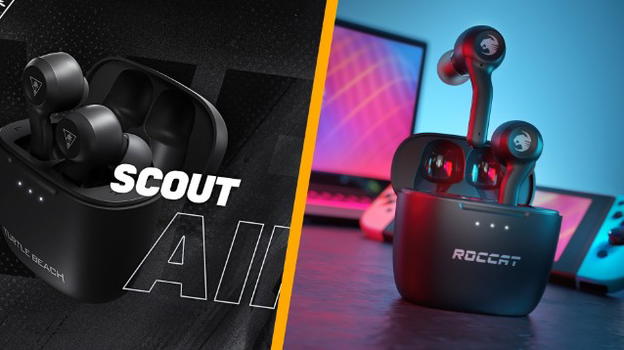 Da Turtle Beach e ROCCAT i nuovi auricolari true wireless Scout Air e SYN Buds Air