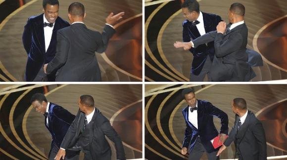 Oscar 2022: Will Smith sferra uno schiaffo a Chris Rock, poi si scusa