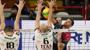 Champions League volley: Trento vince 3-2 contro Perugia al Golden set passa Trento
