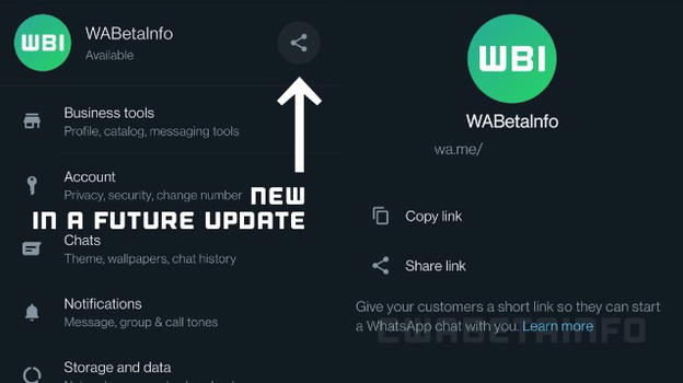 WhatsApp: in sviluppo una nuova interfaccia di condivisione dei profili
