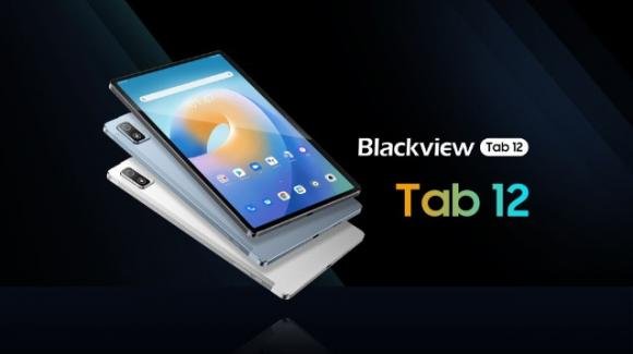 Ufficiale il tablet Blackview Tab 12 con maxi batteria e interfaccia smart