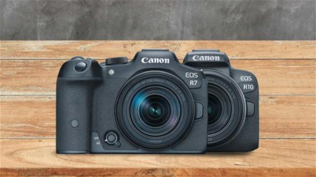 EOS R7 e R10: ufficiali le mirrorless Canon in formato APS-C