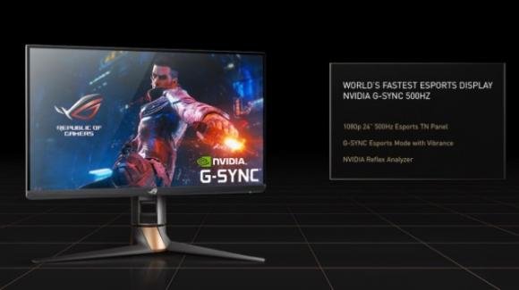Computex 2022: Asus mostra il primo monitor da gaming (per eSport) da 500 Hz