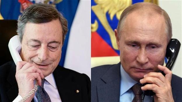 Putin telefona a Draghi, il drastico annuncio che ci riguarda tutti gli italiani