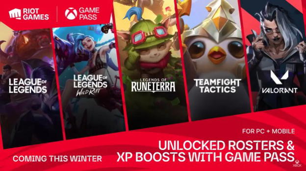 Partnership Riot Games e Game Pass: tanti bonus per i giochi PC e mobile