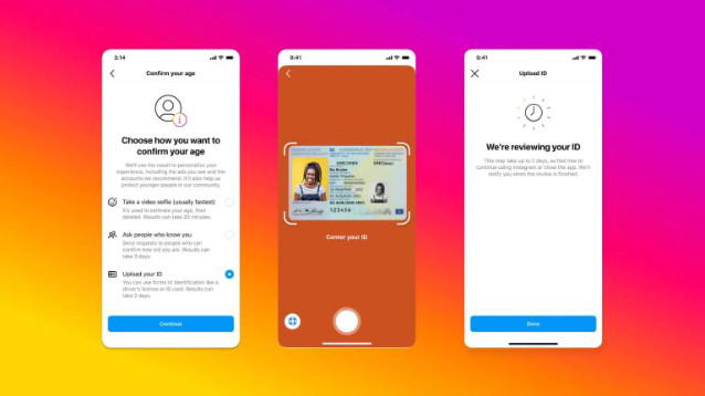 Instagram: in test varie opzioni per verificare l’età esatta degli utenti