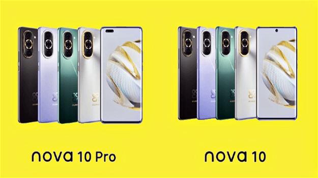 Huawei: tante novità assieme ai Nova 10 standard e Nova 10 Pro