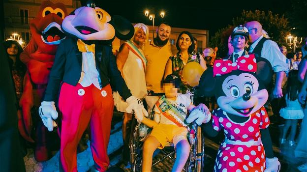 Fasano diventa Disneyland e corona il sogno di un bambino malato di cancro