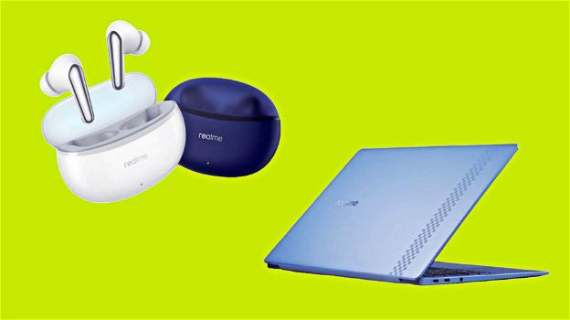 Realme presenta il laptop Notebook Air e gli auricolari Buds Air 3 Neo