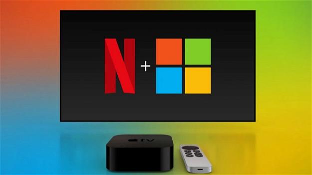 Netflix: sarà Microsoft a occuparsi del suo abbonamento con pubblicità