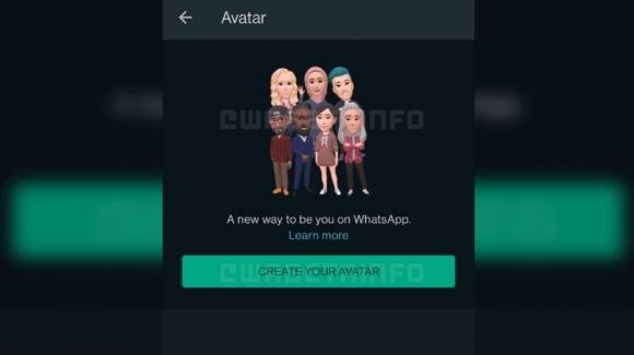 WhatsApp: ancora novità sugli Avatar nelle videochiamate