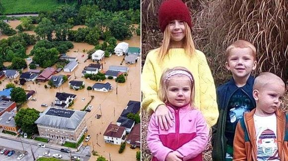 Alluvioni in Kentucky, muoiono 4 fratellini strappati dalla corrente dalle braccia della madre