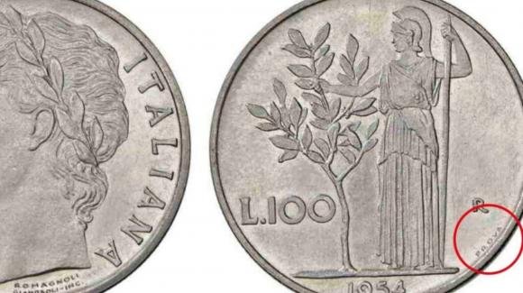 Avete questa moneta da 100 lire? Sappiate che vale ben 100Mila euro