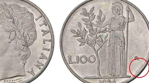 Avete questa moneta da 100 lire? Sappiate che vale ben 100Mila euro