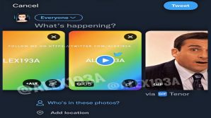 Twitter: partito il test per i tweet con 4 media (anche di formati diversi)