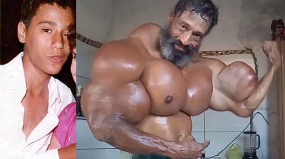 Muore a 55 anni l’Hulk brasiliano: si iniettava olio nei muscoli per gonfiarli