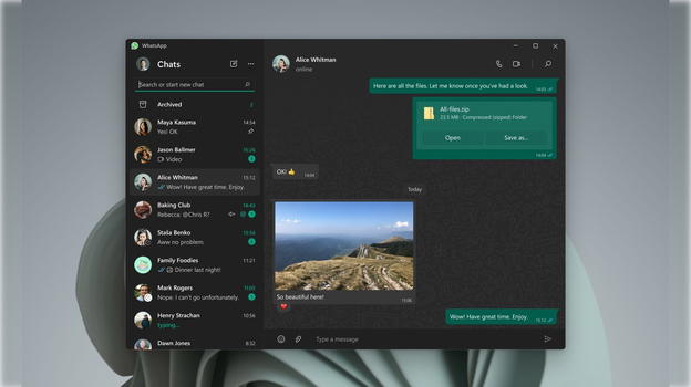 WhatsApp: ufficiale la versione UWP per Windows