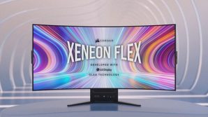 Gamescon 2022: arriva Corsair con uno schermo da gaming capace di flettersi