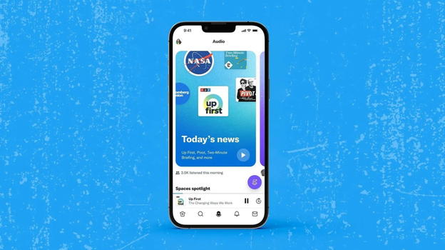 Twitter abbraccia i podcast riprogettando la scheda Spaces