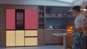 IFA 2022: LG mostra il frigo smart MoodUP con pannelli LED cambiacolore