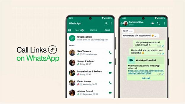 WhatsApp: in arrivo i link per inviare alle chiamate (e molto altro)