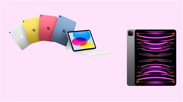 Apple presenta gli iPad M2 e iPad base di 10a generazione