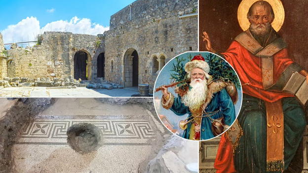 Scoperta la tomba di Babbo Natale: scavi in Turchia trovano la sepoltura di San Nicola